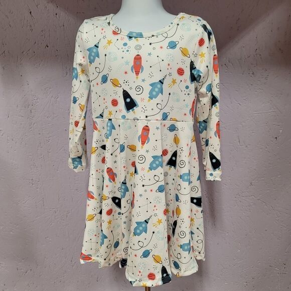 Pete and Lucy Other - Pete and Lucy Rocketship Long Sleeve Dress